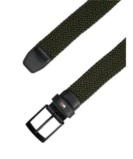 TOMMY HILFIGER ADAN Pasek zielony lis - Paski - 2