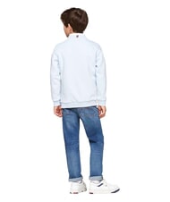 TOMMY HILFIGER TH KIDS Bluza z okrągłym dekoltem i nadrukiem przewiewny niebieski - Bluzy dziecięce - 2