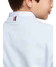 TOMMY HILFIGER TH KIDS Bluza z okrągłym dekoltem i nadrukiem przewiewny niebieski - Bluzy dziecięce - 3