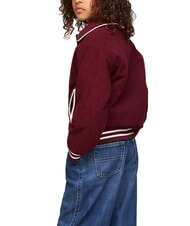 TOMMY HILFIGER TH KIDS Kurtka typu bomber w prążki głęboko czerwony - Kurtki dziecięce - 2
