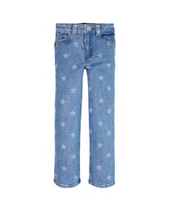 TOMMY HILFIGER TH KIDS Dżinsy z nadrukiem w gwiazdy gwiazdy aop - Spodnie dziecięce - 4