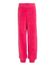 TOMMY HILFIGER TH KIDS Miękkie, luźne spodnie gorąca magenta - Spodnie dziecięce - 4