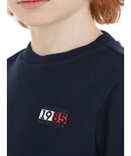 TOMMY HILFIGER TH KIDS Bluza z okrągłym dekoltem i logo pustynne niebo - Bluzy dziecięce - 3