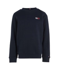 TOMMY HILFIGER TH KIDS Bluza z okrągłym dekoltem i logo pustynne niebo - Bluzy dziecięce - 5