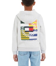 TOMMY HILFIGER TH KIDS Bluza z kapturem zapinana na zamek - Bluzy dziecięce