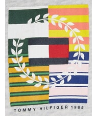 TOMMY HILFIGER TH KIDS Bluza z kapturem zapinana na zamek nowy jasnoszary melanż - Bluzy dziecięce - 6