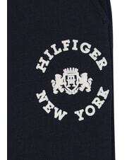 TOMMY HILFIGER TH KIDS Spodnie dresowe z herbem pustynne niebo - Dresy dziecięce - 3