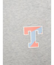 TOMMY HILFIGER TH KIDS Spodnie dresowe z logo nowy jasnoszary melanż - Dresy dziecięce - 3