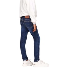 TOMMY HILFIGER TH KIDS Spodnie jeansowe o dopasowanym kroju - Spodnie dziecięce