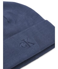 CALVIN KLEIN MONOGRAM EMBROIDERY  Kapelusz ciemny denim - Włosy - 3