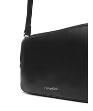CALVIN KLEIN SIGNATURE LOGO STRAP Torba na aparat fotograficzny o podw&oacute;jnej funkcji czarny / stare srebro - Torby damskie - 4