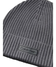 CALVIN KLEIN PATCH CHUNKY RIB  Czapka Żelazna Brama - Włosy - 3