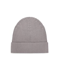 CALVIN KLEIN PATCH CHUNKY RIB  Czapka srebrny kinkiet - Włosy - 2