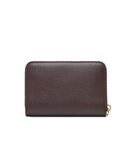 CALVIN KLEIN EMBOSSED LOGO Średni portfel zapinany na zamek fudge/espresso - Portfele damskie - 3