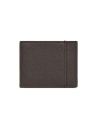 CALVIN KLEIN FOIL EMBOSS  Portfel sk&oacute;rzany ck ciemnobrązowy - Portfele męskie - 3