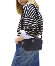 TOMMY HILFIGER POPETTE SOFT Torba na ramię do aparatu kosmiczny niebieski / czarny - Torby damskie - 4