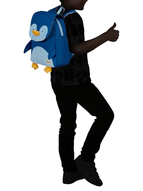 HAPPY SAMMIES ECO Penguin Plecak dziecięcy pingwin Piotr - Plecaki szkolne i rekreacyjne