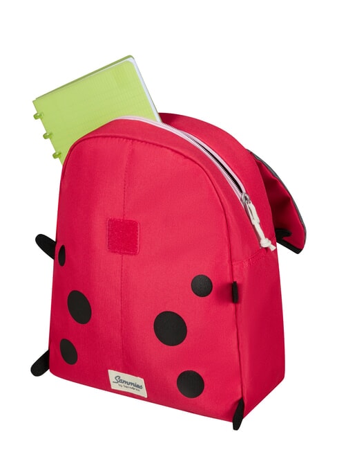 HAPPY SAMMIES ECO Ladybug Plecak dla dziewczynki biedronka lally - Plecaki szkolne i rekreacyjne