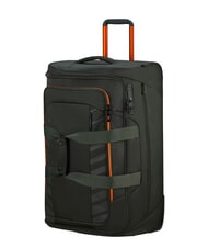 SAMSONITE RESPARK  Duża torba na k&oacute;łkach leśna zieleń/pomarańcz - W&oacute;zki p&oacute;łsztywne - 3