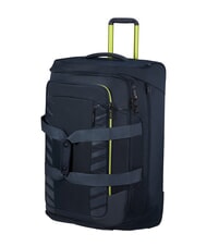 SAMSONITE RESPARK  Duża torba na k&oacute;łkach granatowy/limonkowy - W&oacute;zki p&oacute;łsztywne - 3