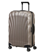 SAMSONITE C-LITE Spinner  W&oacute;zek średni kość słoniowa złota - W&oacute;zki twarde - 3