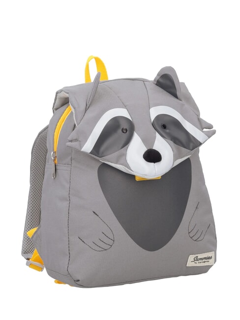 HAPPY SAMMIES ECO Raccoon Plecak dziecięcy szop pracz Remy - Plecaki szkolne i rekreacyjne
