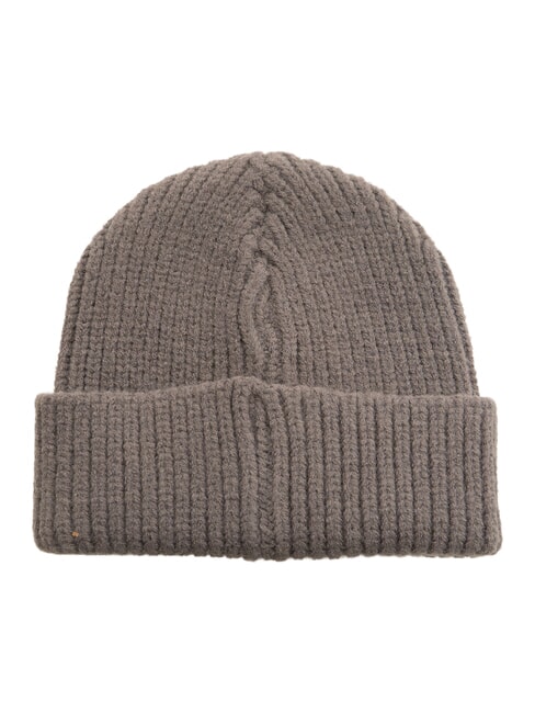 EVAN Czapka beanie z mankietem CIEMNY SZARY - Włosy