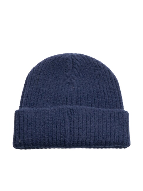 EVAN Czapka beanie z mankietem niebieski - Włosy