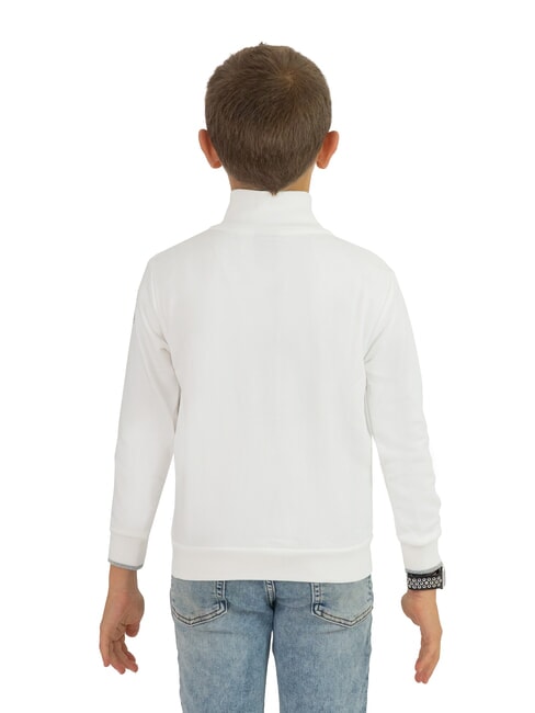 CONNECTIVE KIDS Bluza z zamkiem błyskawicznym biały - Bluzy dziecięce