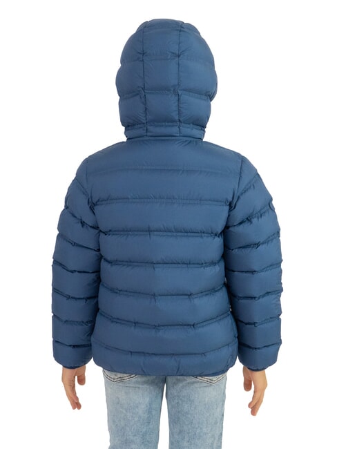 MINIMAL KIDS Kurtka puchowa z kapturem ciemnoniebieski/polarny - Kurtki dziecięce