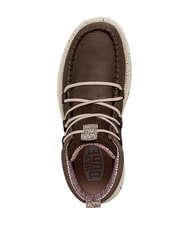 HEY DUDE REYES Sk&oacute;rzany but kakao - Buty damskie - 4