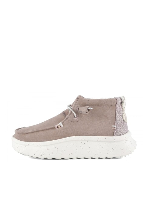 WENDY Buty wsuwane ze sk&oacute;ry zamszowej rumieniec - Buty damskie
