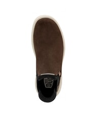 HEY DUDE BRANSON Zamszowe botki kawa - Buty damskie - 4