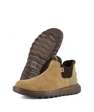 HEY DUDE BRANSON Zamszowe botki koniak - Buty damskie - 6