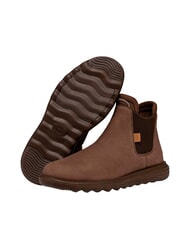 HEY DUDE BRANSON Sk&oacute;rzane botki brązowy - Buty męskie - 6