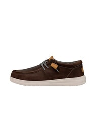 HEY DUDE WALLY Sk&oacute;rzane mokasyny szary - Buty męskie - 2