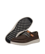 HEY DUDE WALLY Sk&oacute;rzane mokasyny szary - Buty męskie - 6