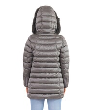 COLMAR DELUXE Kurtka puchowa damska z kapturem futrzanym ciemna stal-ciemna stal - Kurtki puchowe damskie - 2