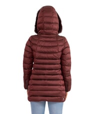 COLMAR DELUXE Kurtka puchowa damska z kapturem futrzanym ciemnabrunetka-ciemność - Kurtki puchowe damskie - 2