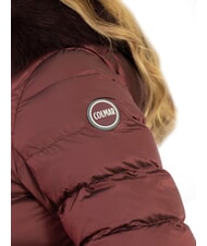 COLMAR DELUXE Kurtka puchowa damska z kapturem futrzanym ciemnabrunetka-ciemność - Kurtki puchowe damskie - 3