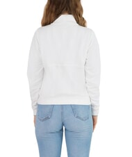 COLMAR CONNECTIVE Bluza z wysokim kołnierzem i zamkiem błyskawicznym biały - Bluzy damskie - 2