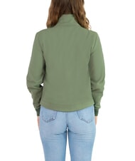 COLMAR COMMUTER Bluza damska z wysokim kołnierzem i zamkiem błyskawicznym błoto - Bluzy damskie - 2