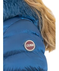 COLMAR DELUXE Kurtka puchowa damska z kapturem futrzanym darkoxford-darkste - Kurtki puchowe damskie - 3