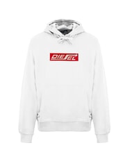 DIESEL S-GINN Bluza z kapturem biały - Bluzy męskie - 3