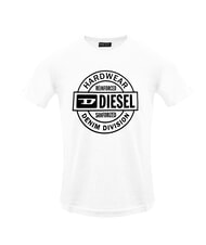 DIESEL T-JUST Koszulka bawełniana biały - Koszulki męskie - 2