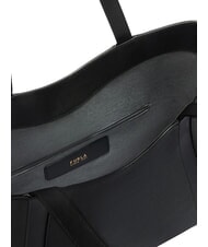 FURLA GOCCIA Torba na ramię, sk&oacute;ra Czarny - Torby damskie - 3
