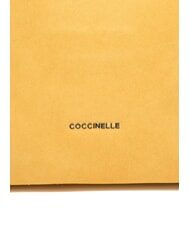 COCCINELLE BOHEME SUEDE BIMATERIAL  Mała torebka z paskiem na ramię słoneczny - Torby damskie - 4