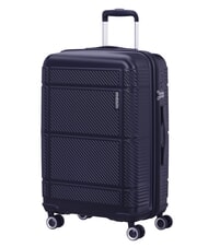 AMERICAN TOURISTER SPEEDPLAY Zestaw 3 w&oacute;zk&oacute;w: kabinowy, średni, duży CIEMNONIEBIESKI - Zestaw w&oacute;zk&oacute;w - 4