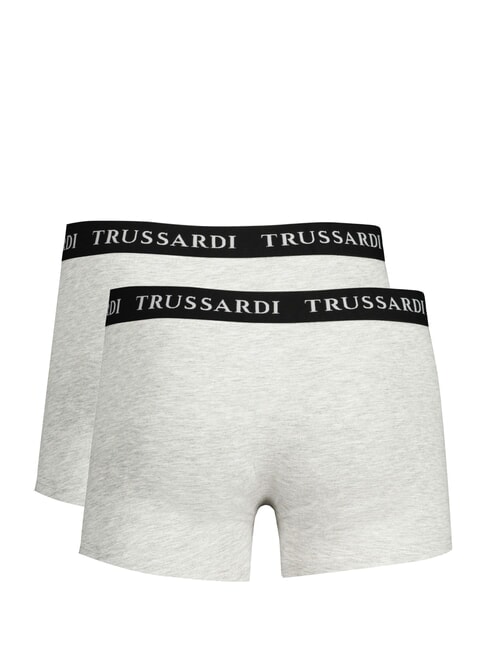 BRANDED ELASTIC Dwie pary bokserek szary melanż - Majtki męskie