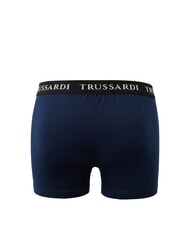 TRUSSARDI BRANDED ELASTIC Dwie pary bokserek marynarka wojenna - Majtki męskie - 2